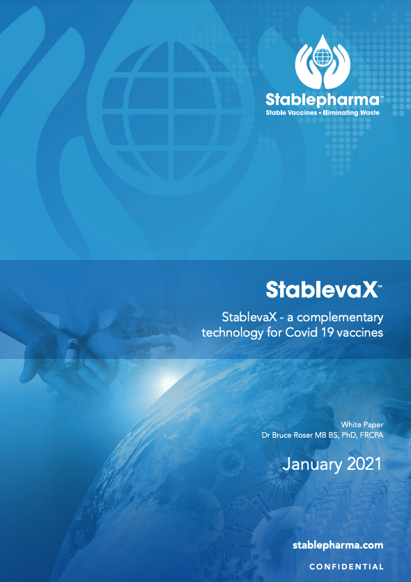 StablevaX™ - a complementary technology for COVID-19 vaccines